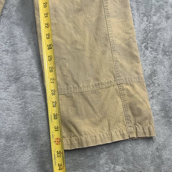 Aemkei Cargo Pants Mens Size 28x33” Camo Pattern Outdoor Gorpcore Ripstop Beige - Picture 5 of 16